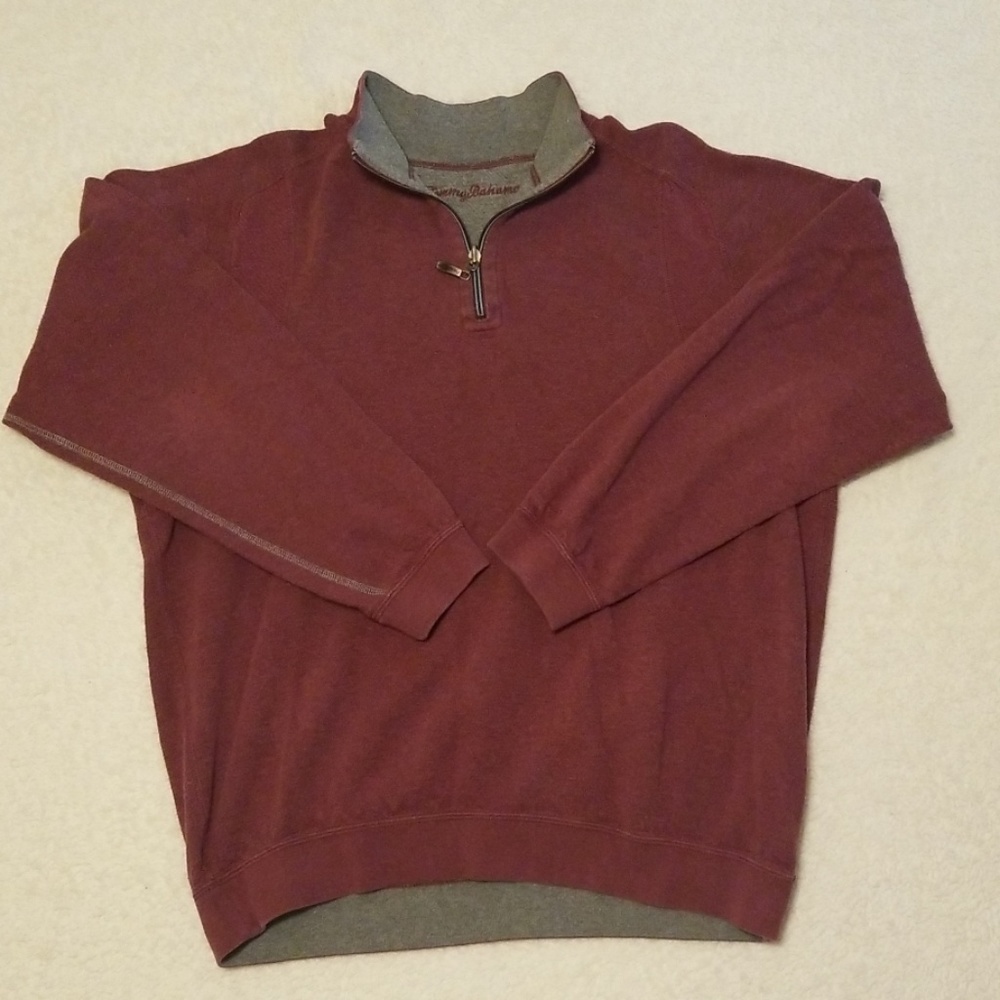 Tommy Bahama Flipsider Reversible Half-Zip Sweater